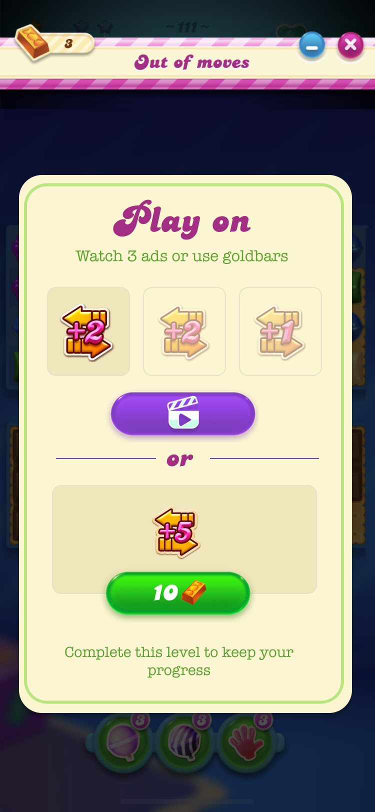 Decision prompt