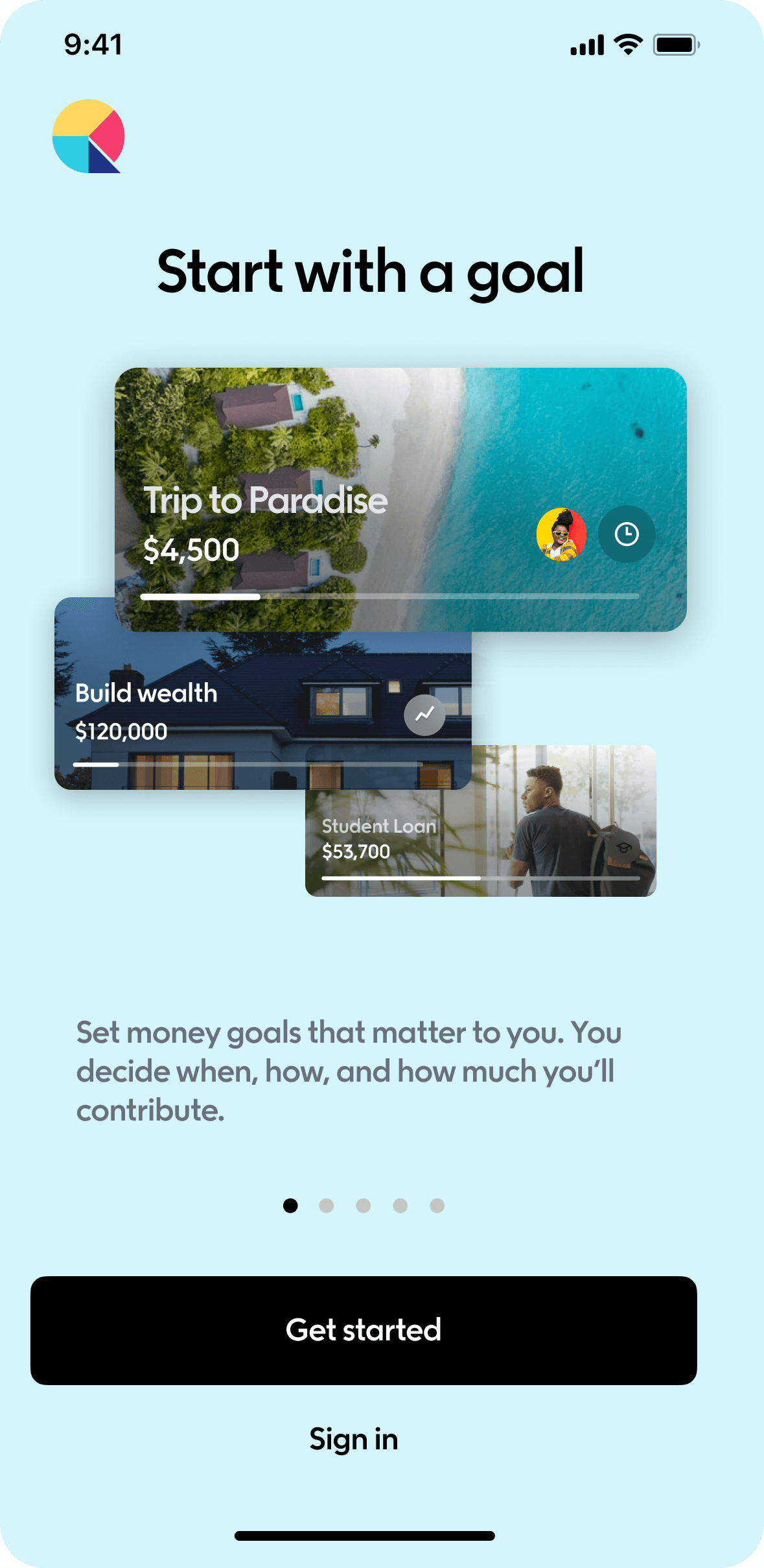 Qapital — Start with a goal